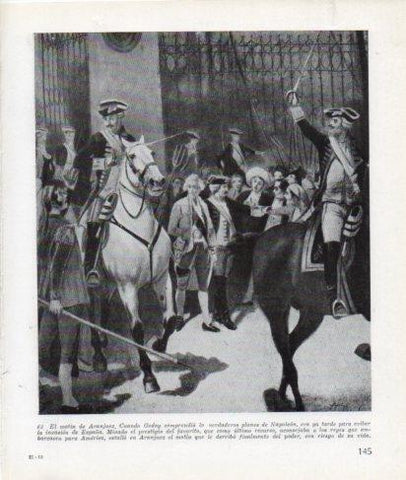LAMINA V26293: El motin de Aranjuez