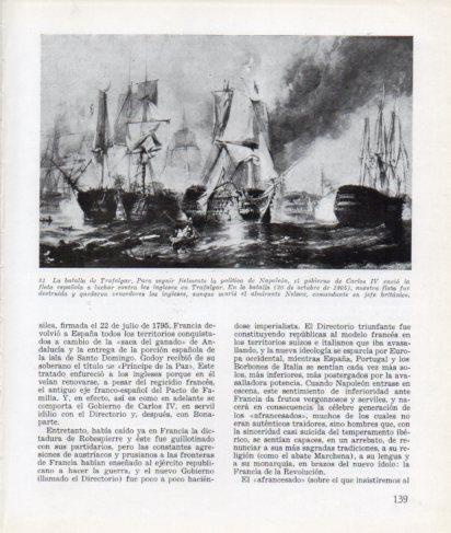 LAMINA V26290: La batalla de Trafalgar