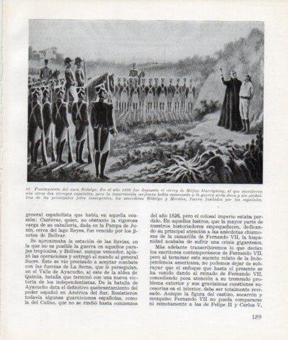 LAMINA V26313: Fusilamiento del cura Hidalgo