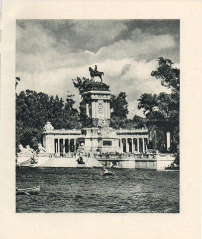LAMINA V26335: Monumento a Alfonso XII en Madrid