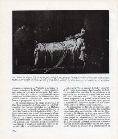 LAMINA V26333: Muerte de Alfonso XII