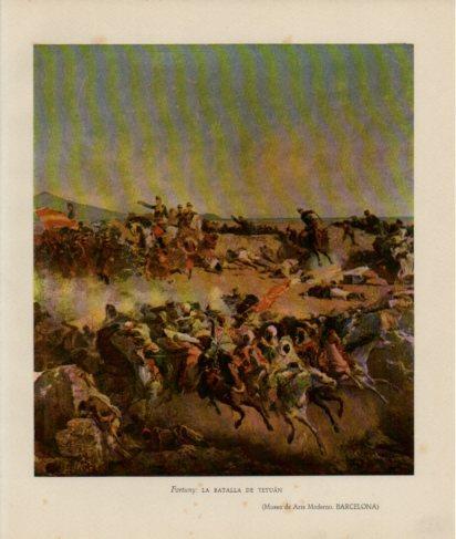 LAMINA V26332: La batalla de Tetuan por Fortuny