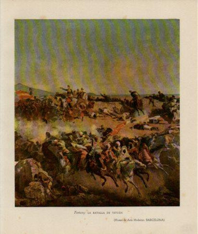 LAMINA V26332: La batalla de Tetuan por Fortuny
