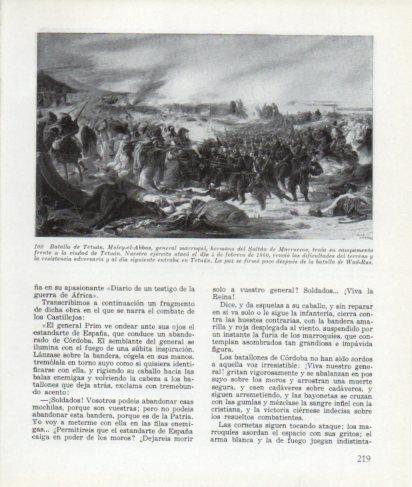 LAMINA V26327: Batalla de Tetuan