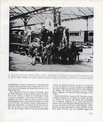 LAMINA V26323: El primer ferrocarril español
