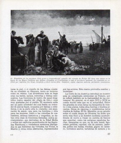 LAMINA V26251: Expulsion de los moriscos