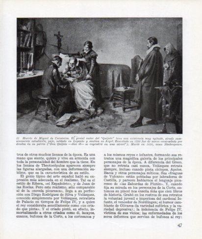 LAMINA V26250: Muerte de Miguel de Cervantes