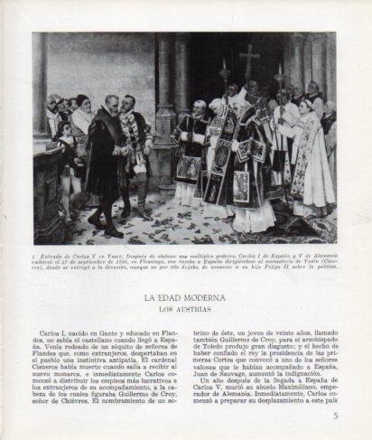 LAMINA V26230: Entrada de Carlos V en Yuste