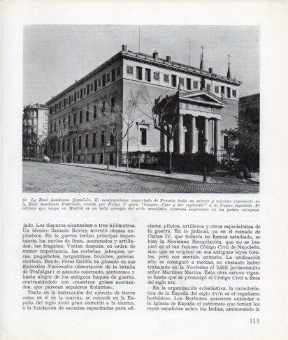 LAMINA V26279: La Real Academia Española
