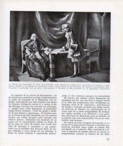 LAMINA V26272: Firma del Concordato de 1753