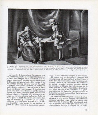 LAMINA V26272: Firma del Concordato de 1753