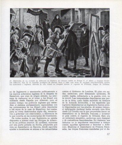 LAMINA V26268: Detencion de un enviado de Alberoni en Poitiers