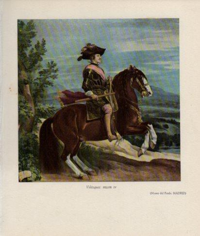 LAMINA V26267: Felipe IV por Velazquez