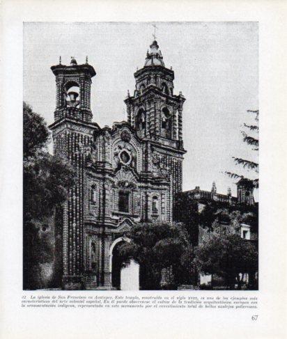 LAMINA V26259: Iglesia de San Francisco en Acatepec