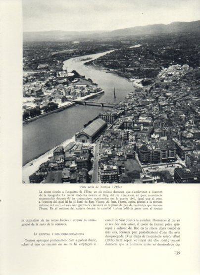 LAMINA V25948: Vista aeria de Tortosa i l'Ebre