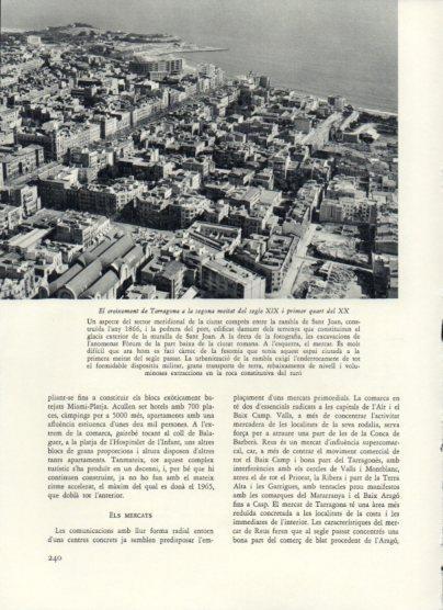 LAMINA V25996: Vista aeria de Tarragona