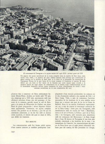 LAMINA V25996: Vista aeria de Tarragona