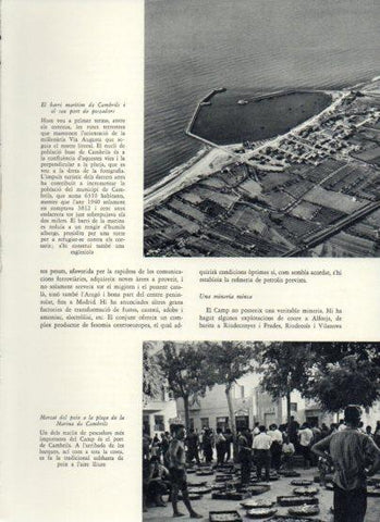 LAMINA V25995: Vista aeria del port de pescadors i mercat del peix a Cambrils
