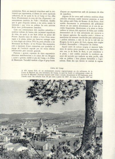 LAMINA V25985: Vista de Cabra del Camp
