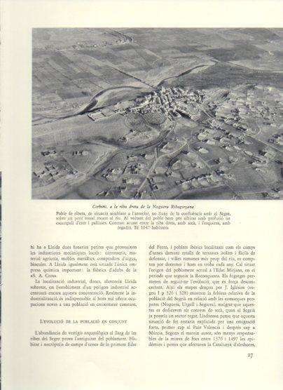 LAMINA V25897: Vista de Corbins, Lleida