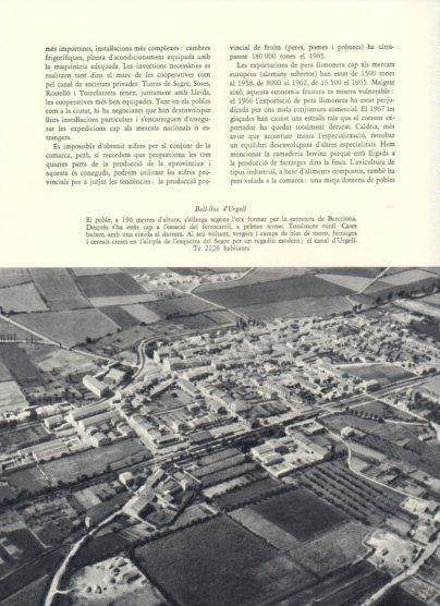 LAMINA V25896: Vista aeria Bell-lloc d'Urgell, Lleida