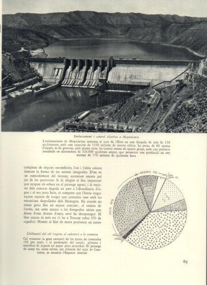 LAMINA V25917: Embassament i central electrica a Mequinensa