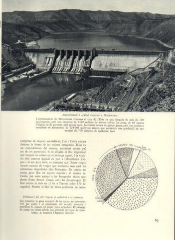 LAMINA V25917: Embassament i central electrica a Mequinensa