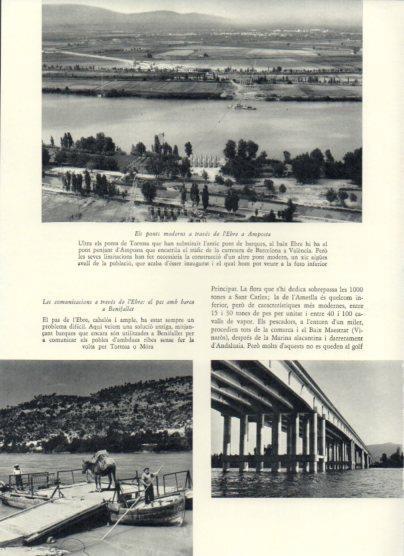 LAMINA V25943: Ponts moderns a traves de l'Ebre a Amposta