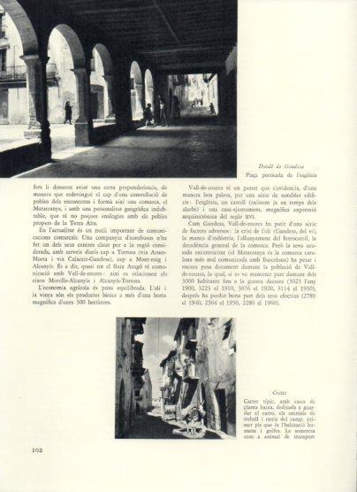 LAMINA V25933: Plaça porticada de Gandesa i Carrer de Cretes