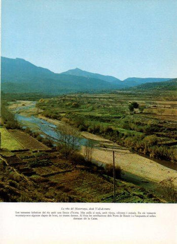 LAMINA V25923: La riba del Matarranya desde Vall-de-Roures