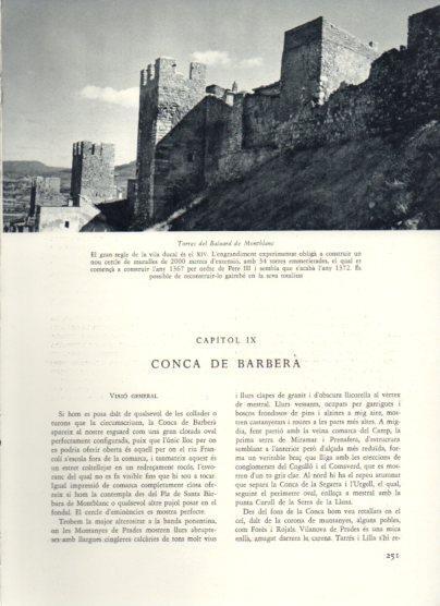 LAMINA V26003: Torres del Baluard de Montblanc