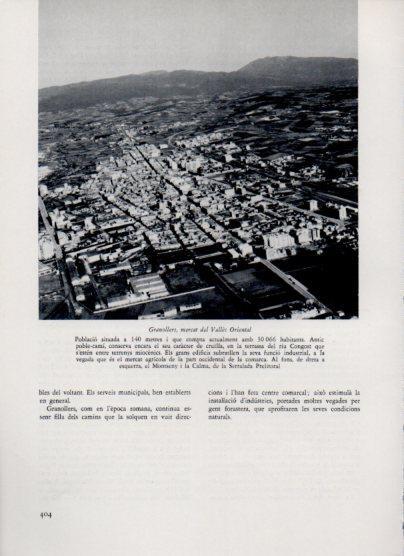 LAMINA V26083: Vista de Granollers