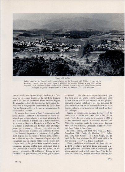 LAMINA V26076: Vista de Llinars del Valles
