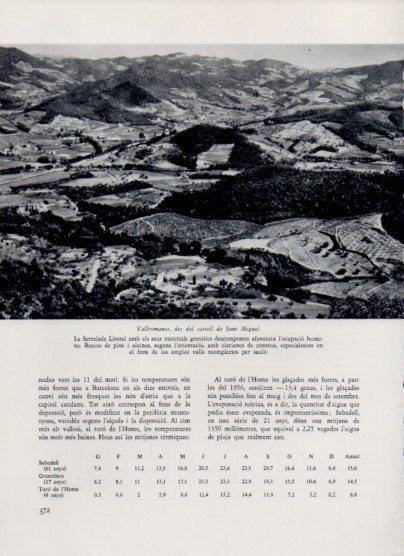 LAMINA V26069: Vallromanes des del castell de Sant Miquel