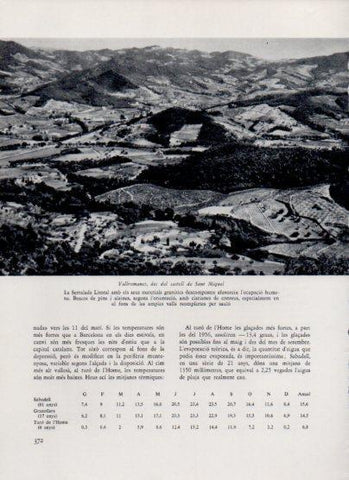 LAMINA V26069: Vallromanes des del castell de Sant Miquel