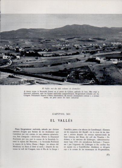 LAMINA V26065: El Valles vist des dels voltants de Granollers