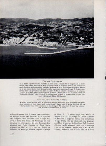 LAMINA V26107: Vista aeria d'Arenys de Mar