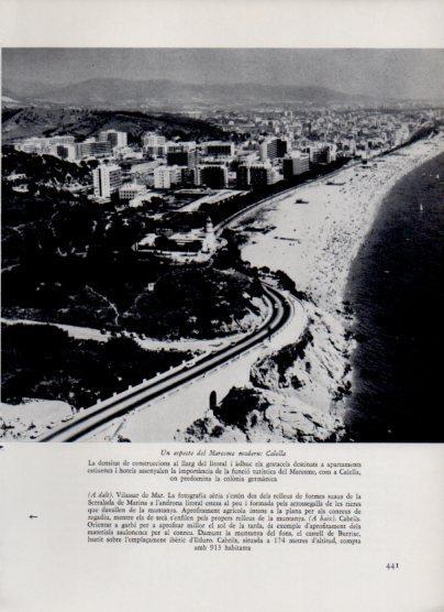 LAMINA V26104: Vista aeria de Calella