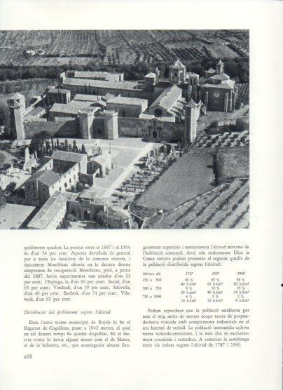 LAMINA V26011: Vista aeria del monastir de Poblet