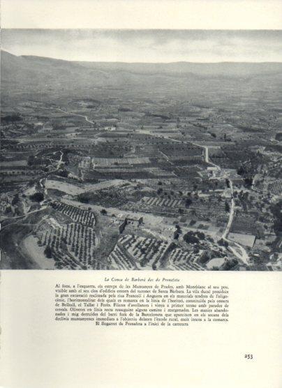 LAMINA V26004: Vista de la Conca de Barbera des de Prenafeta