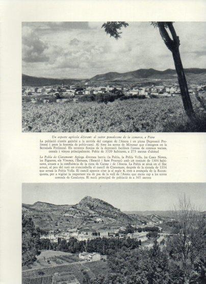 LAMINA V26052: Vista de la Pobla de Claramunt