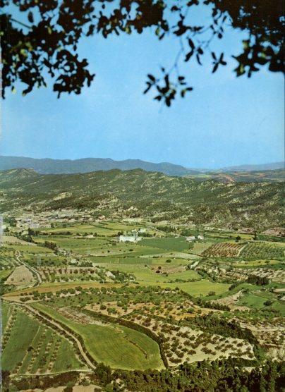 LAMINA V26050: Vista de la Conca d'Odena des de la Tossa de Montbui