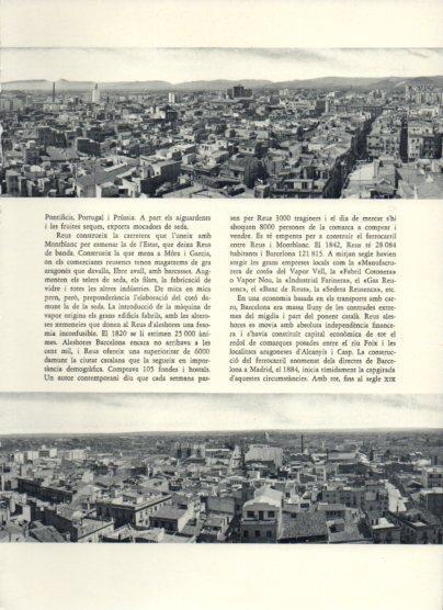 LAMINA V26002: Vistes panoramiques de Reus