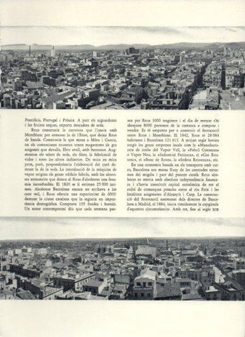LAMINA V26002: Vistes panoramiques de Reus