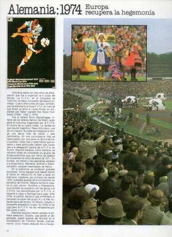 LAMINA V25816: Copa del Mundo de Futbol. Alemania 1974