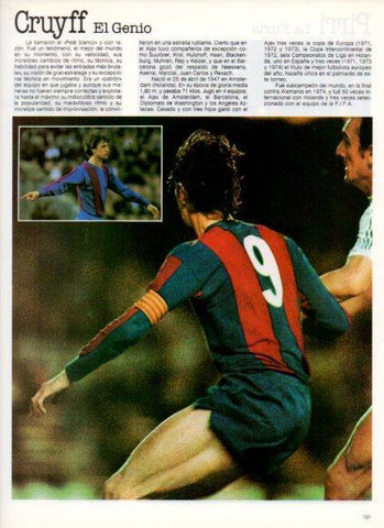 LAMINA V25849: Johan Cruyff