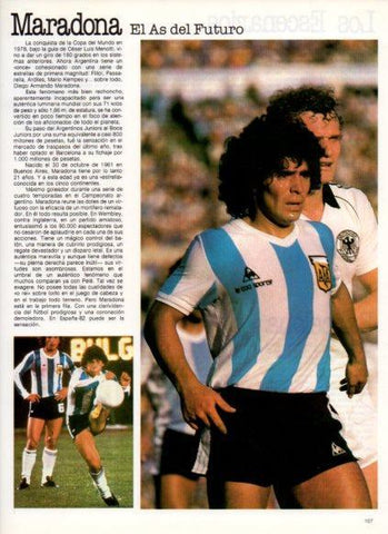 LAMINA V25852: Maradona