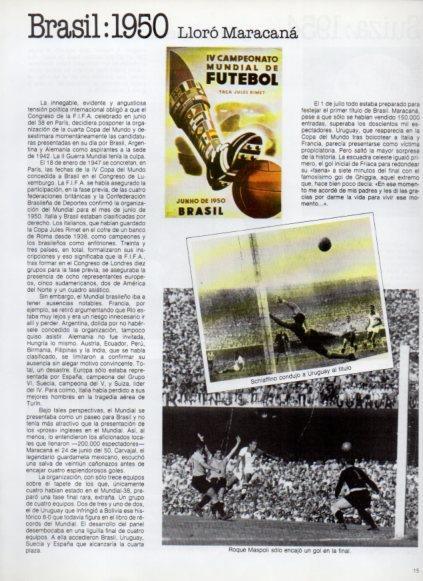 LAMINA V25811: Copa del Mundo de Futbol. Brasil 1950
