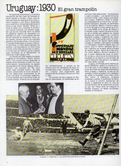 LAMINA V25809: Copa del Mundo de Futbol. Uruguay 1930