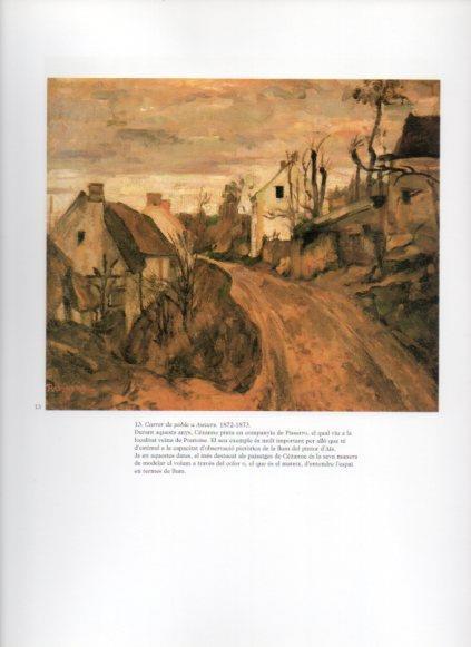 LAMINA V25757: Cezanne. Carrer de poble a Auvers
